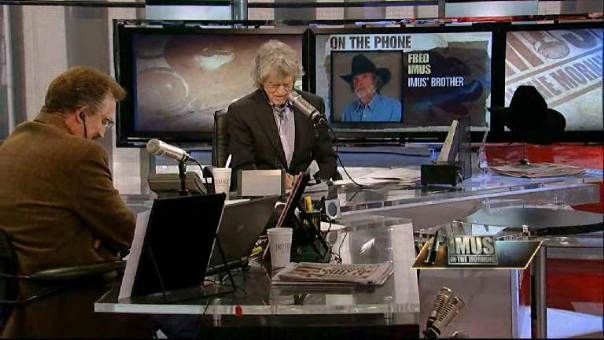 Don Imus and Charles McCord in studio